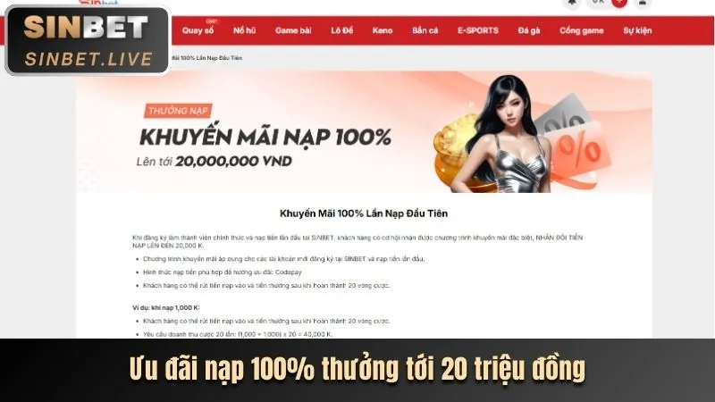 Khuyến mãi chào mừng thành viên mới Kinh88